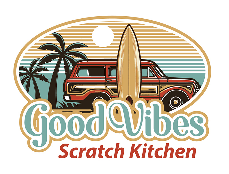 Good Vibes Scratch Kitchen Logo 2